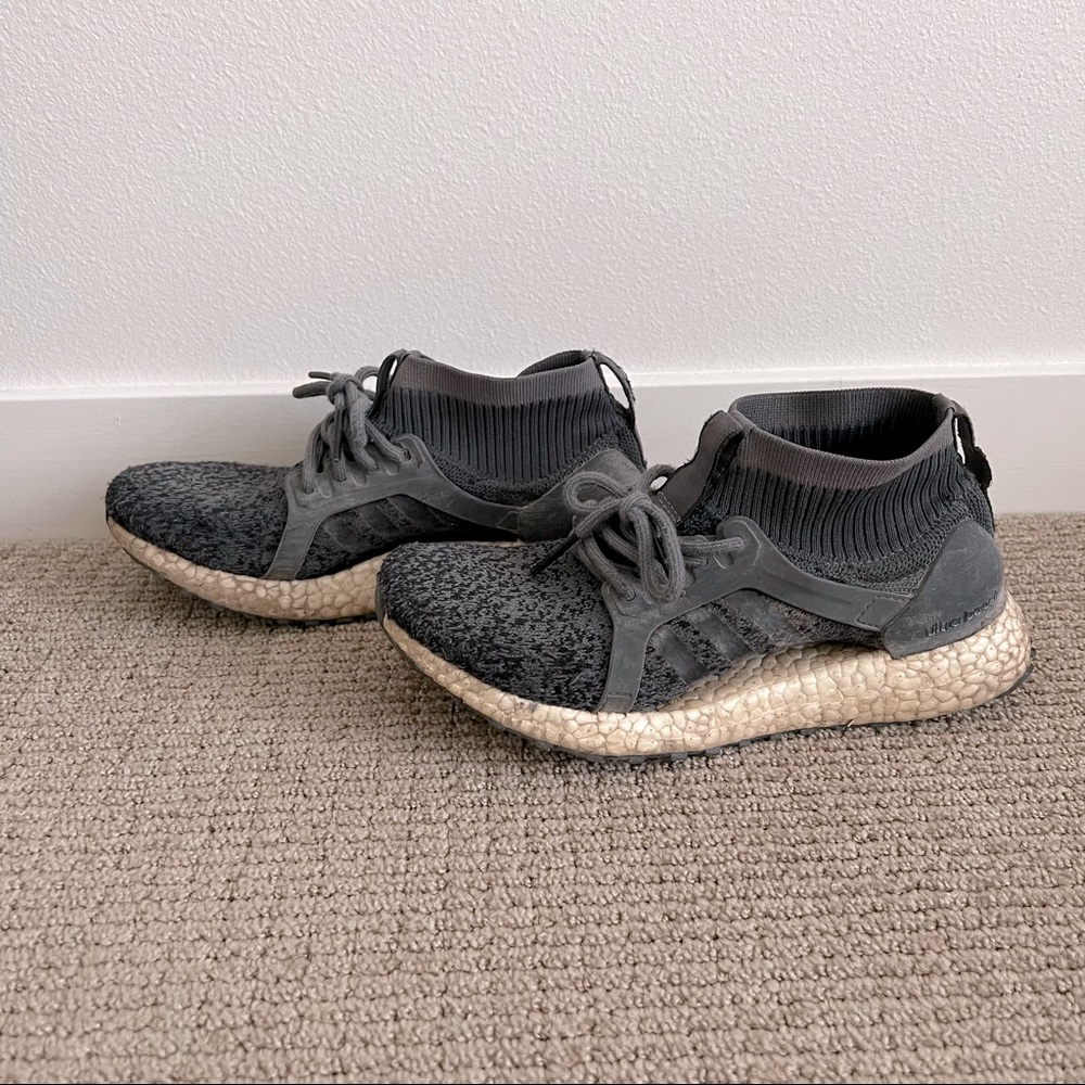 Adidas Ultraboost X All Terrain Running Shoes Carbon Black Size 6